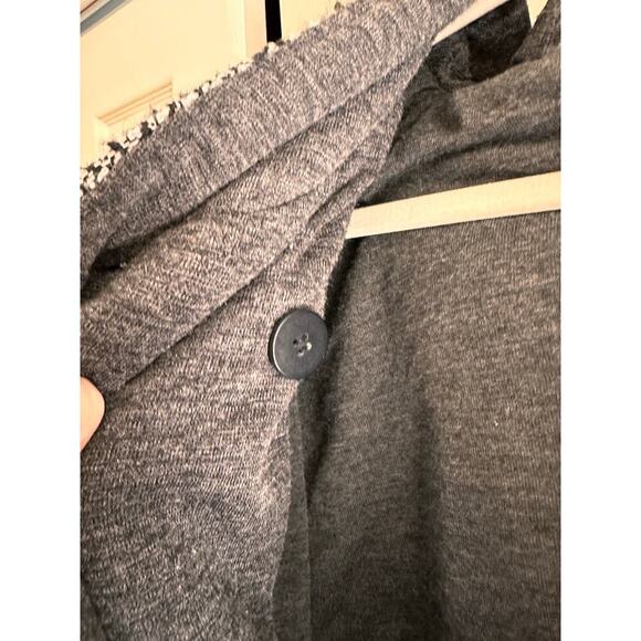 Free People Satellite Image Tweed Jacket Size Large - Picture 7 of 8